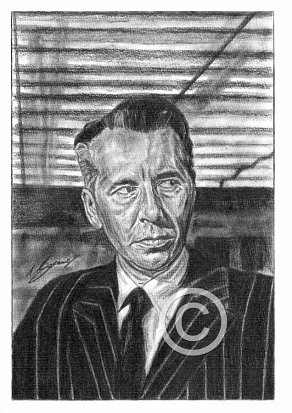Alexander Knox Pencil Portrait