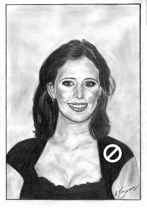 Amy Nuttall Pencil Portrait