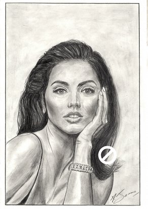 Ana de Armas Pencil Portrait