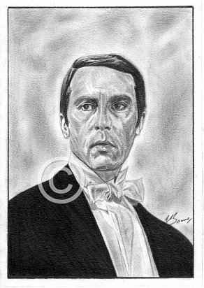 Anthony Valentine Pencil Portrait