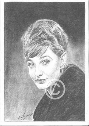 Barbara Murray Pencil Portrait