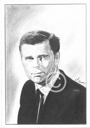 Barry Nelson Pencil Portrait