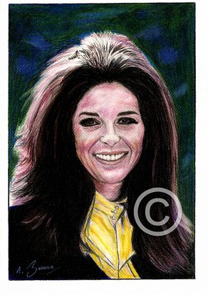 Bobbie Gentry Pencil Portrait