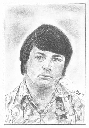 Brian Wilson Pencil Portrait