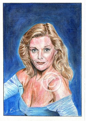 Carol Lynley Pencil Portrait