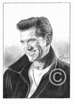 Chris Isaak Pencil Portrait