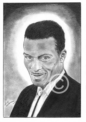 Chuck Berry Pencil Portrait