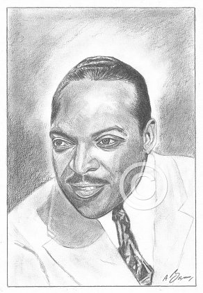 Count Basie Pencil Portrait