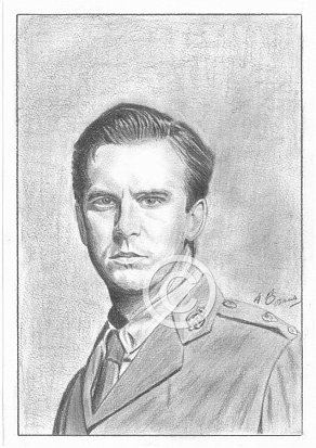 Dan Stevens Pencil Portrait