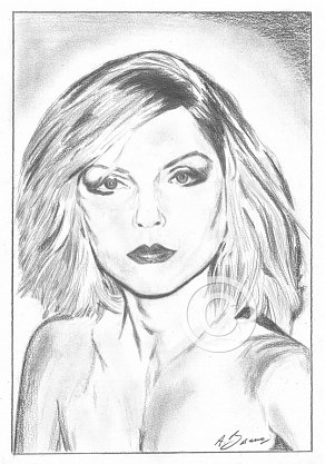 Debbie Harry Pencil Portrait