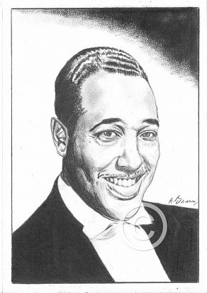 Duke Ellington Pencil Portrait