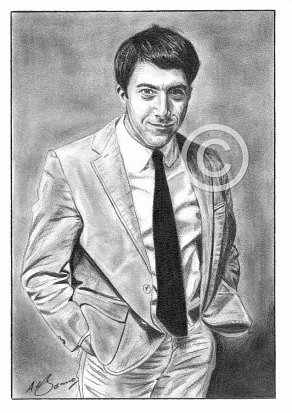 Dustin Hoffman Pencil Portrait