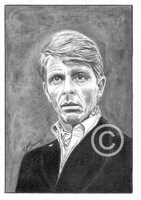 Edward Fox Pencil Portrait