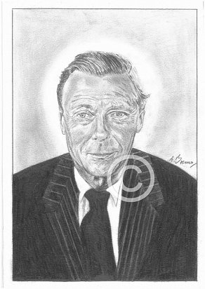 Edward VIII Pencil Portrait