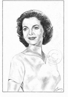 Elizabeth Sellars Pencil Portrait