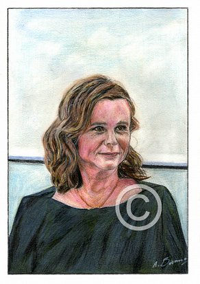 Emily Watson Pencil Portrait