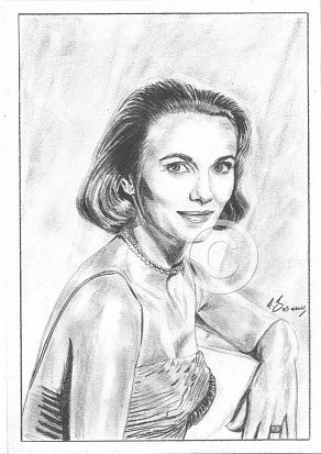 Eve Marie Saint Pencil Portrait
