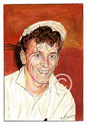 Gene Vincent Pencil Portrait