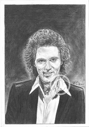 Gilbert O'Sullivan Pencil Portrait