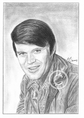 Glen Campbell Pencil Portrait