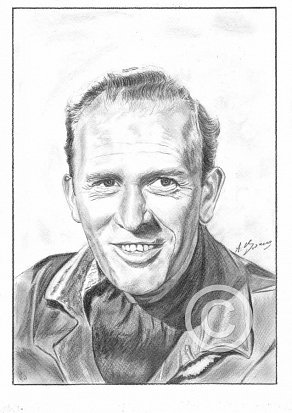 Gordon Jackson Pencil Portrait