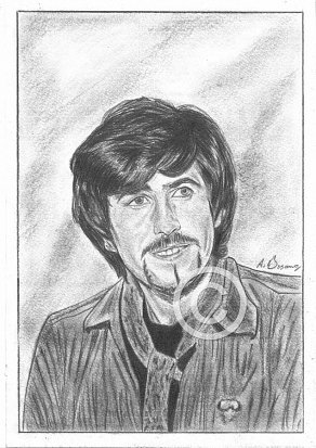 Graham Nash Pencil Portrait