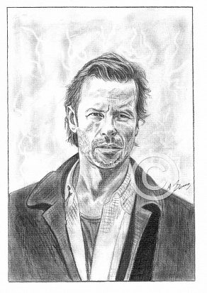 Guy Pearce Pencil Portrait
