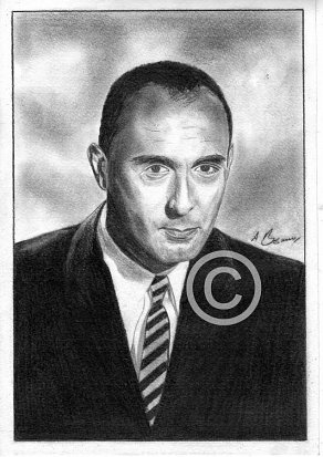 Henry Mancini Pencil Portrait