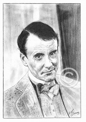 Ian Bannen Pencil Portrait