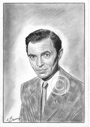 James Mason Pencil Portrait