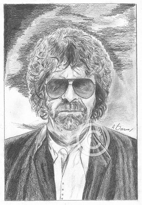 Jeff Lynne Pencil Portrait