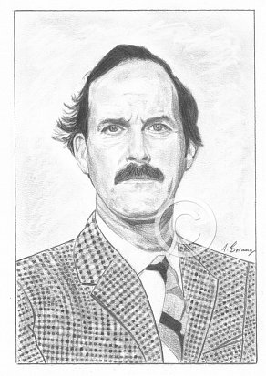 John Cleese Pencil Portrait