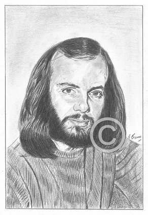 John Peel Pencil Portrait
