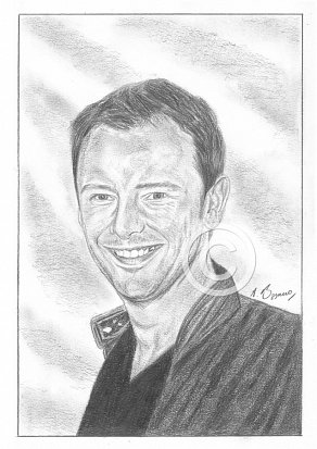 John Simm Pencil Portrait