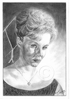June Ritchie Pencil Portrait