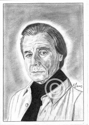 Lalo Schifrin Pencil Portrait