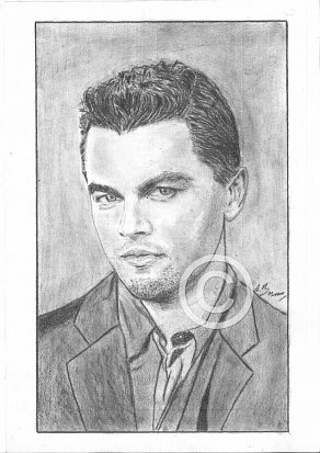 Leonardo DiCaprio Pencil Portrait