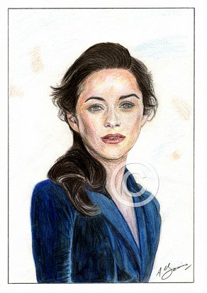 Marion Cotillard Pencil Portrait