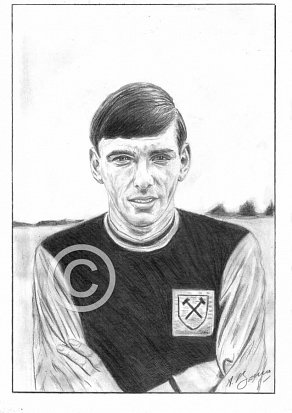Martin Peters Pencil Portrait
