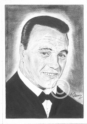 Matt Monro Pencil Portrait