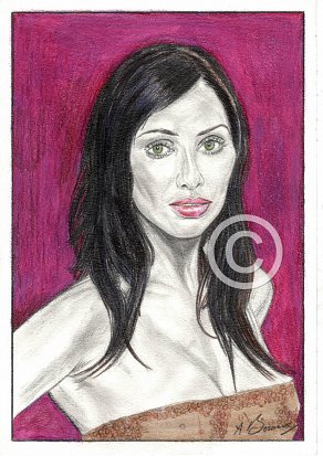 Natalie Imbruglia Pencil Portrait