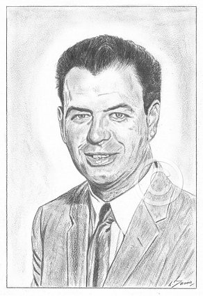 Nelson Riddle Pencil Portrait