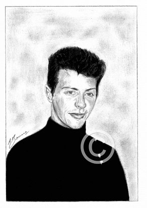 Pete Best Pencil Portrait