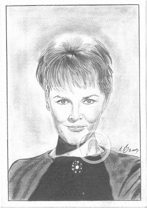 Petula Clark Pencil Portrait