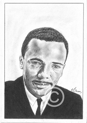 Quincy Jones Pencil Portrait