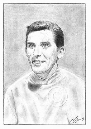 Ray Barrett Pencil Portrait