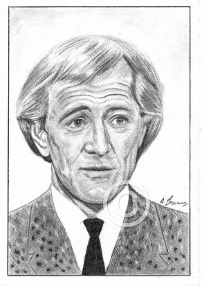 Richard Harris Pencil Portrait