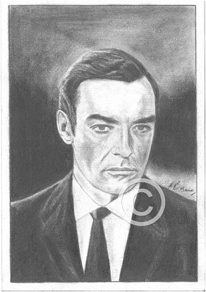 Richard Johnson Pencil Portrait