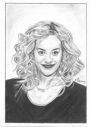 Rita Ora Pencil Portrait
