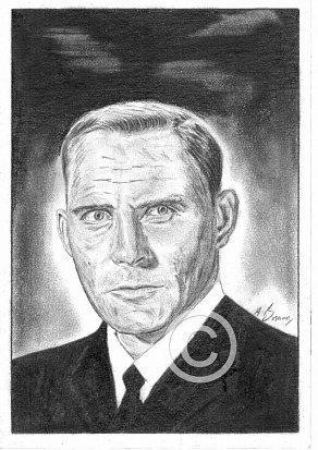 Robert Shaw Pencil Portrait